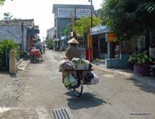 Vélo à Yogyakarta- Java- Indonésie